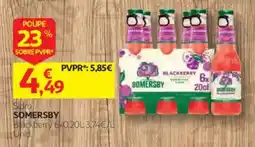 Auchan Sidra somersby blackberry promoção