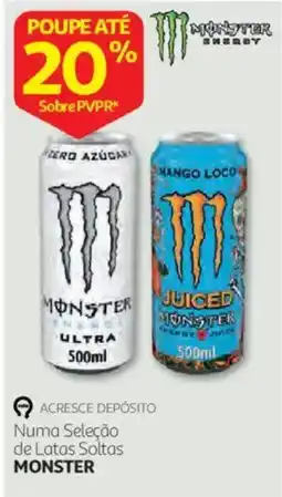 Auchan Monster Energy promoção