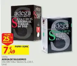 Auchan Vinho adega de silgueiros promoção