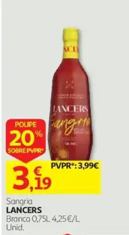 Auchan Sangria lancers promoção