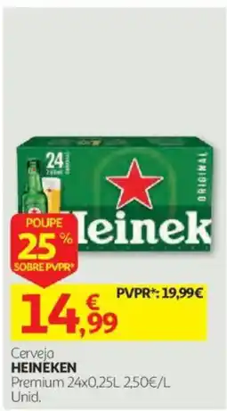 Auchan Cerveja Heineken Premium promoção