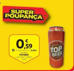 Auchan Top beer promoção