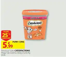 Auchan Snacks p/ Gato CATISFACTIONS promoção