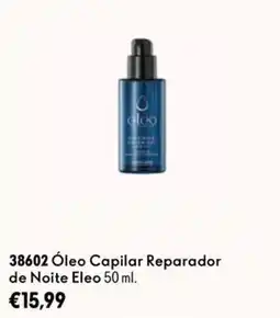 Oriflame Óleo capilar reparador de noite eleo promoção