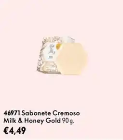 Oriflame Sabonete Cremoso Milk & Honey Gold promoção