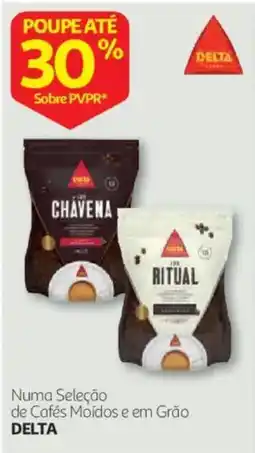 Auchan Cafés Moídos e em Grão Delta promoção