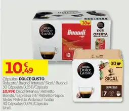 Auchan Cápsulas dolce gusto promoção