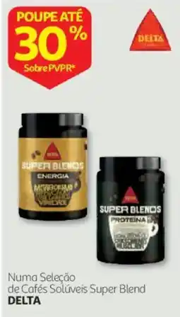 Auchan Numa seleção de cafés solúveis super blend delta promoção