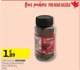 Auchan Café Solúvel Auchan promoção