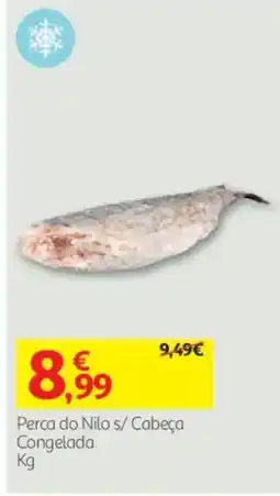 Auchan Perca do Nilo s/ Cabeça Congelada promoção