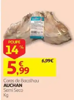 Auchan Caras de Bacalhau Auchan promoção