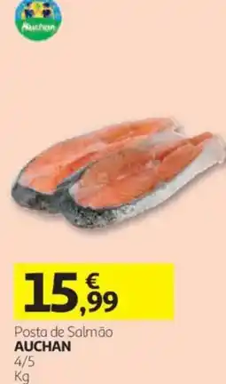 Auchan Posta de salmão auchan promoção