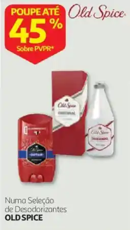 Auchan Old Spice numa seleção de desodorantes promoção