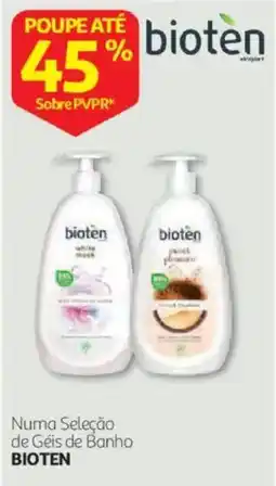 Auchan Géis de Banho Bioten promoção
