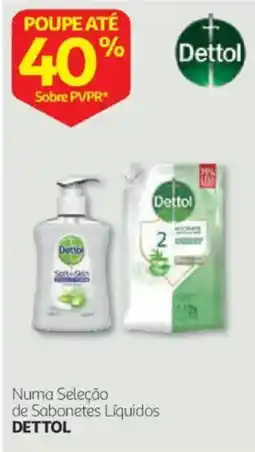 Auchan Sabonetes Líquidos Dettol promoção
