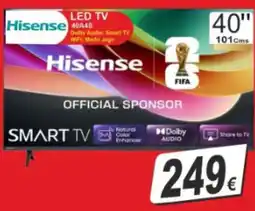 BragaJAV Hisense led tv 40a4s promoção