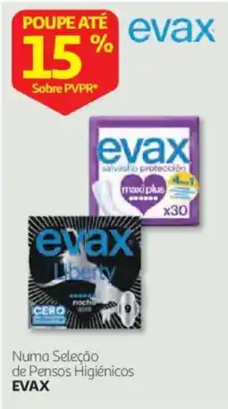 Auchan Pensos Higiênicos Evax promoção