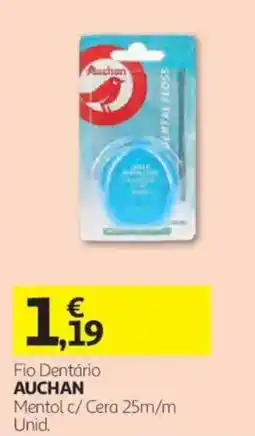 Auchan Fio Dentário Auchan promoção