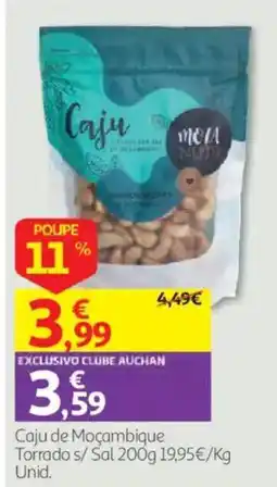 Auchan Caju de Moçambique promoção