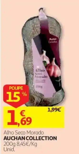 Alho Seco Morado Auchan Collection