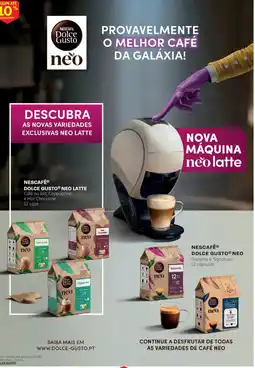 Auchan Nescafé Dolce Gusto neo latte promoção