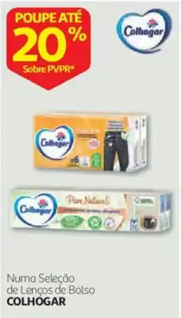 Auchan lenços de bolso colhogar promoção