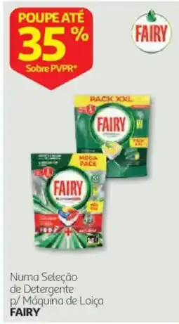 Auchan detergente p/ máquina de loiça fairy promoção