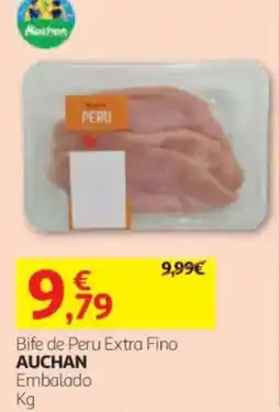 Auchan Bife de Peru Extra Fino Auchan promoção