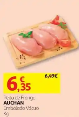 Auchan Peito de frango auchan promoção