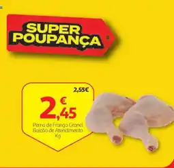 Auchan Perna de frango granel promoção