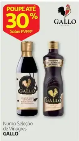 Auchan Numa seleção de vinagres gallo promoção