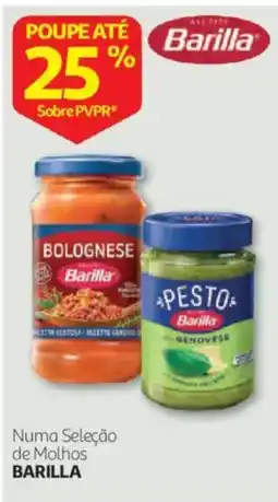 Auchan Numa Seleção de Molhos Barilla promoção