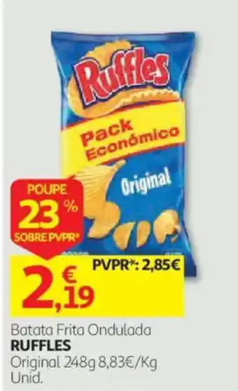 Batata frita ondulada ruffles original