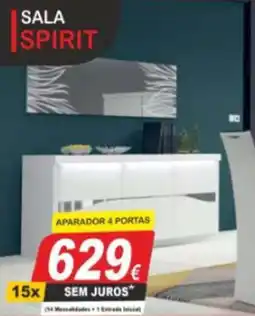 BragaJAV Aparador 4 portas promoção