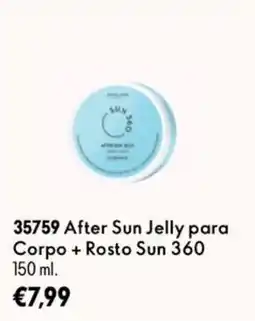 Oriflame After sun jelly para corpo + rosto sun 360 promoção