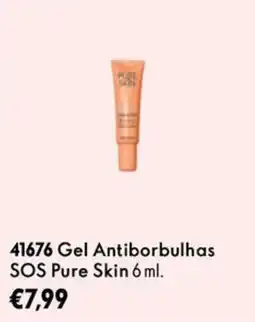 Oriflame gel antiborbulhas sos pure skin promoção