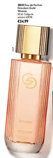 Oriflame Eau de parfum giordani gold woman promoção