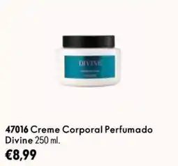 Oriflame Creme corporal perfumado divine promoção