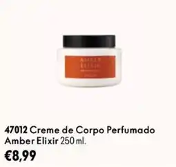 Oriflame Amber Elixir creme de corpo perfumado promoção