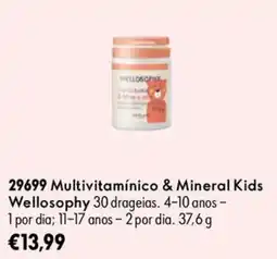 Oriflame Multivitamínico & Mineral Kids Wellosophy promoção