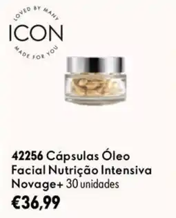 Oriflame Icon cápsulas óleo facial nutrição intensiva promoção