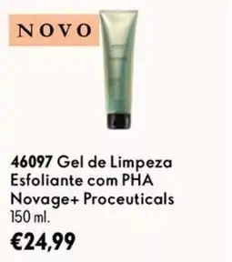 Oriflame Gel de limpeza esfoliante com pha novage+ proceuticals promoção