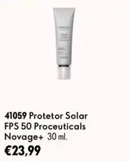 Oriflame Protetor solar fps 50 proceuticals novage+ promoção