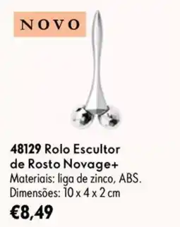 Oriflame Rolo escultor de rosto novage+ promoção