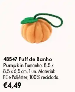 Oriflame Puff de Banho Pumpkin promoção