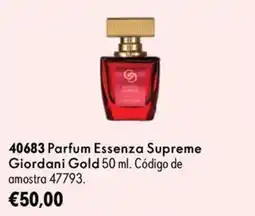 Oriflame Parfum essenza supreme giordani gold promoção