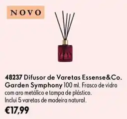 Oriflame difusor de varetas essense&co. garden symphony promoção