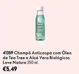 Oriflame Champô Anticaspa com Óleo de Tea Tree e Aloé Vera Biológicos Love Nature promoção