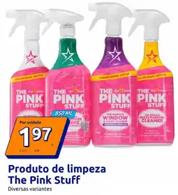 Action Produto de limpeza The Pink Stuff promoção