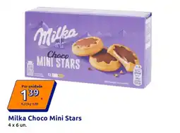 Action milka choco mini stars promoção